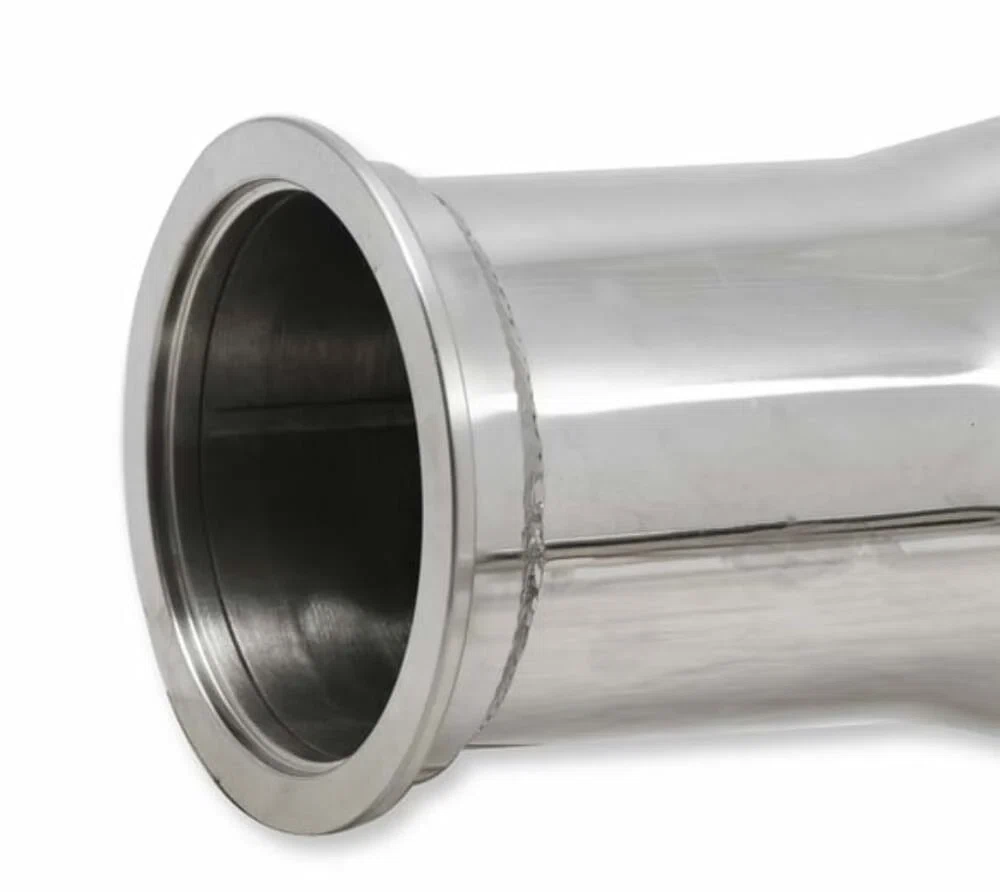 Flowtech Small Block Ford Turbo Headers - Polished 304 Stainless Steel 12168FLT