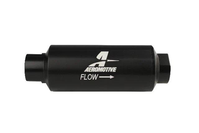 Fuel Filter High Flow Fuel System Universal Fit Aeromotive 12309-BGPL