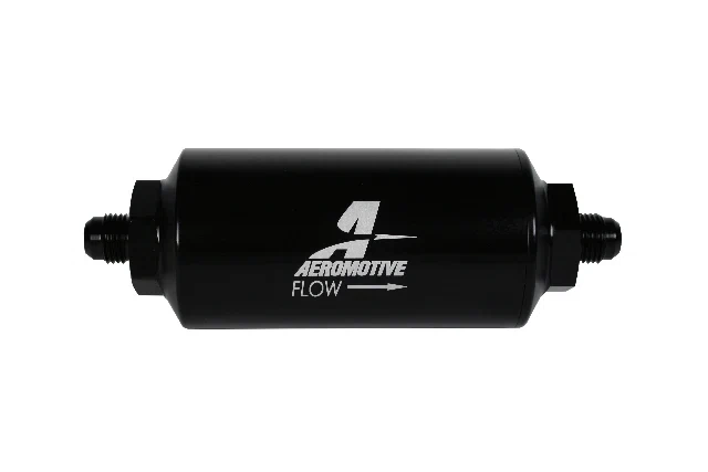 Fuel Filter High Flow Fuel System Universal Fit Aeromotive 12347-BGPL