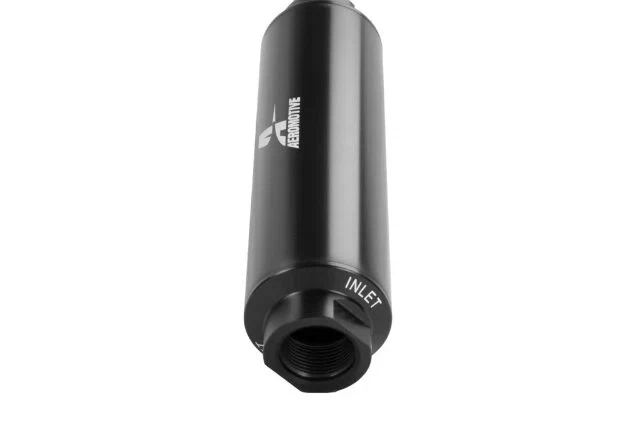 Fuel Filter High Flow Fuel System Universal Fit Aeromotive 12363-BGPL