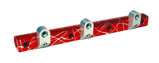 Fuel Injection Fuel Rail EFI Fuel Rail Universal Fit Aeromotive 14105-BGPL