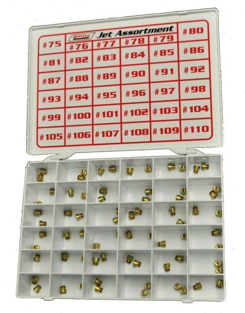 Gas Jet Assortment Kit #75 thru #110 (2 ea.) - 36-236QFT