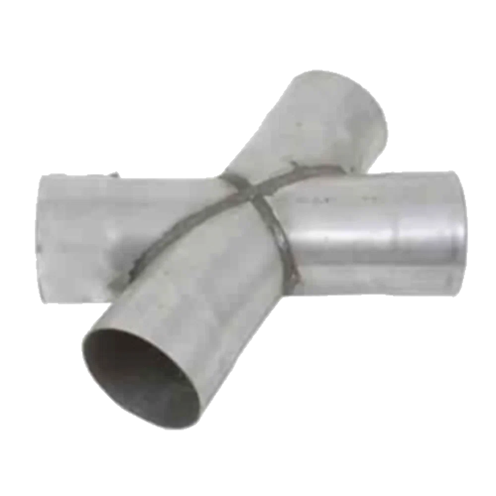 Jones Exhaust XP3 Aluminized Stamped X-Pipe 2.25 to 2.25 Dual Pipes