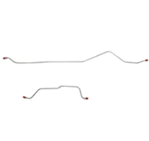 Mopar A Body Complete Brake Line Kit; Fine Lines-CBK0541SS
