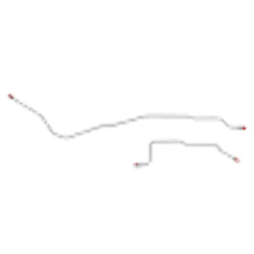 Mopar A Body Complete Brake Line Kit; Fine Lines-CBK0570SS