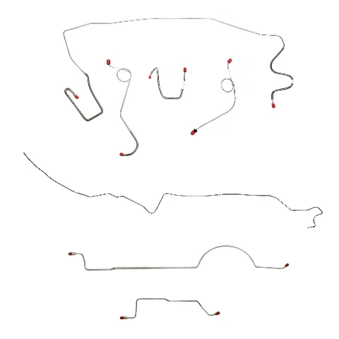 Mopar A Body Complete Brake Line Kit; Fine Lines-CBK0589SS