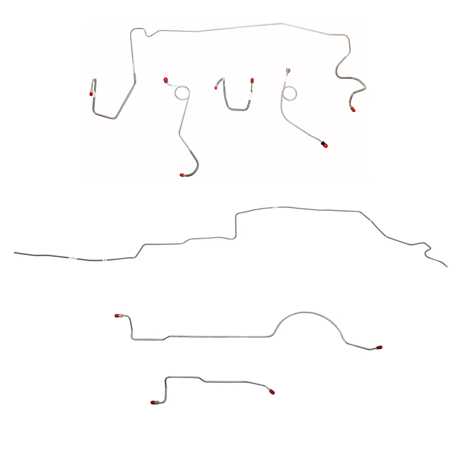 Mopar A Body Complete Brake Line Kit; Fine Lines-CBK0605SS