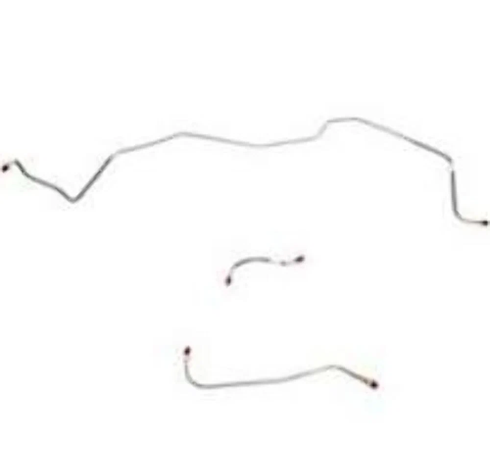 Mopar B Body Complete Brake Line Kit; Fine Lines-CBK0611SS