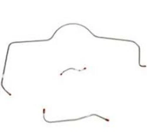 Mopar B Body Complete Brake Line Kit; Fine Lines-CBK0615SS