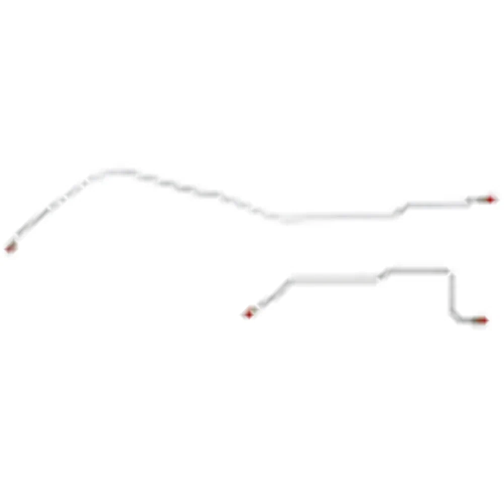 Mopar B Body Complete Brake Line Kit; Fine Lines-CBK0627SS