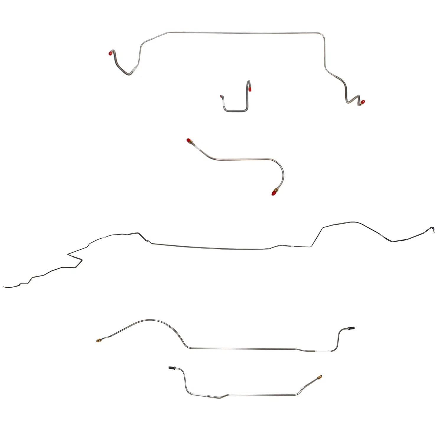 Mopar B Body Complete Brake Line Kit; Fine Lines-CBK0630SS