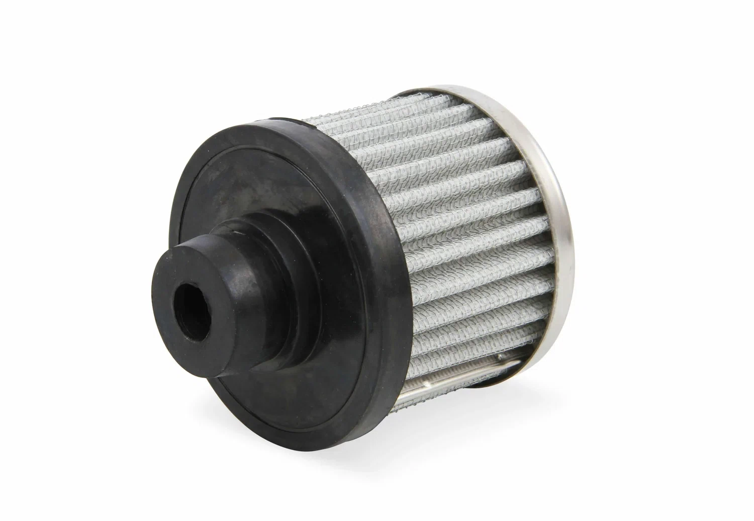 Mr Gasket 2049 Oil Breather Cap - Open Element - Push-On Style - Universal Fit