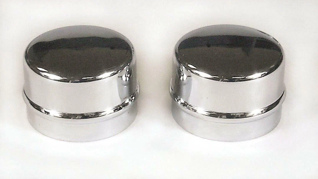 Mr. Gasket Chrome Dust Caps - 2485