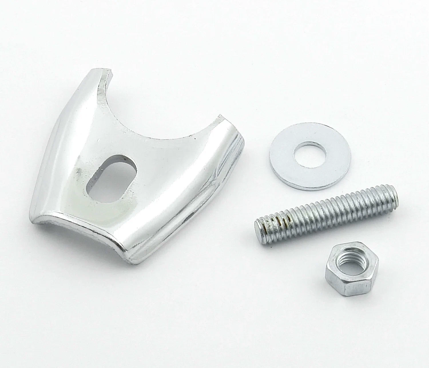 Mr. Gasket Competition Distributor Clamp - Chrome - 2502