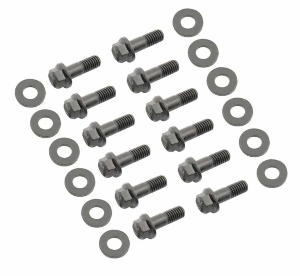 Mr. Gasket Intake Manifold Bolt Set - Super Flanged Head - 6080MRG