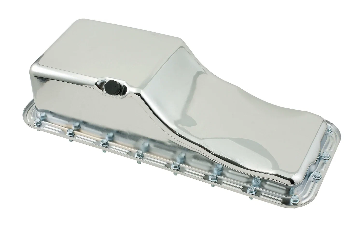 Mr. Gasket Oil Pan - Chrome - 9432