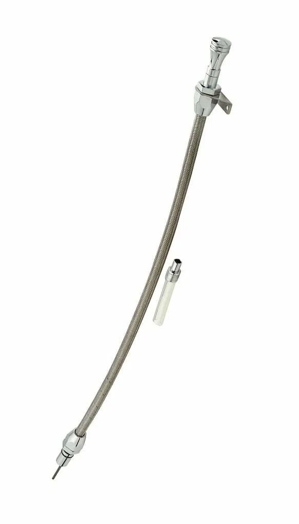 Mr. Gasket Automatic Transmission Dipstick & Tube -Braided Stainless S
