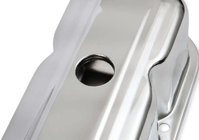 Mr. Gasket Chrome Tall-Style Valve Covers - 9805