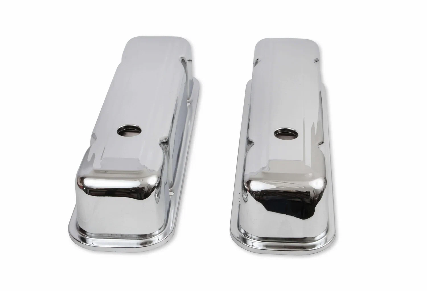 Mr. Gasket Chrome Tall-Style Valve Covers - 9805