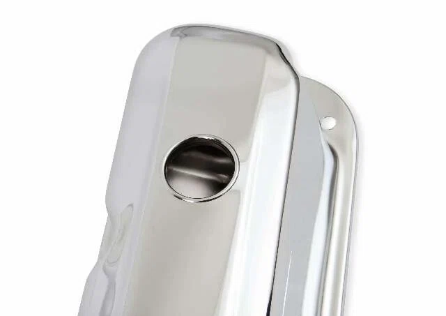 Mr. Gasket Chrome Tall-Style Valve Covers - 9806