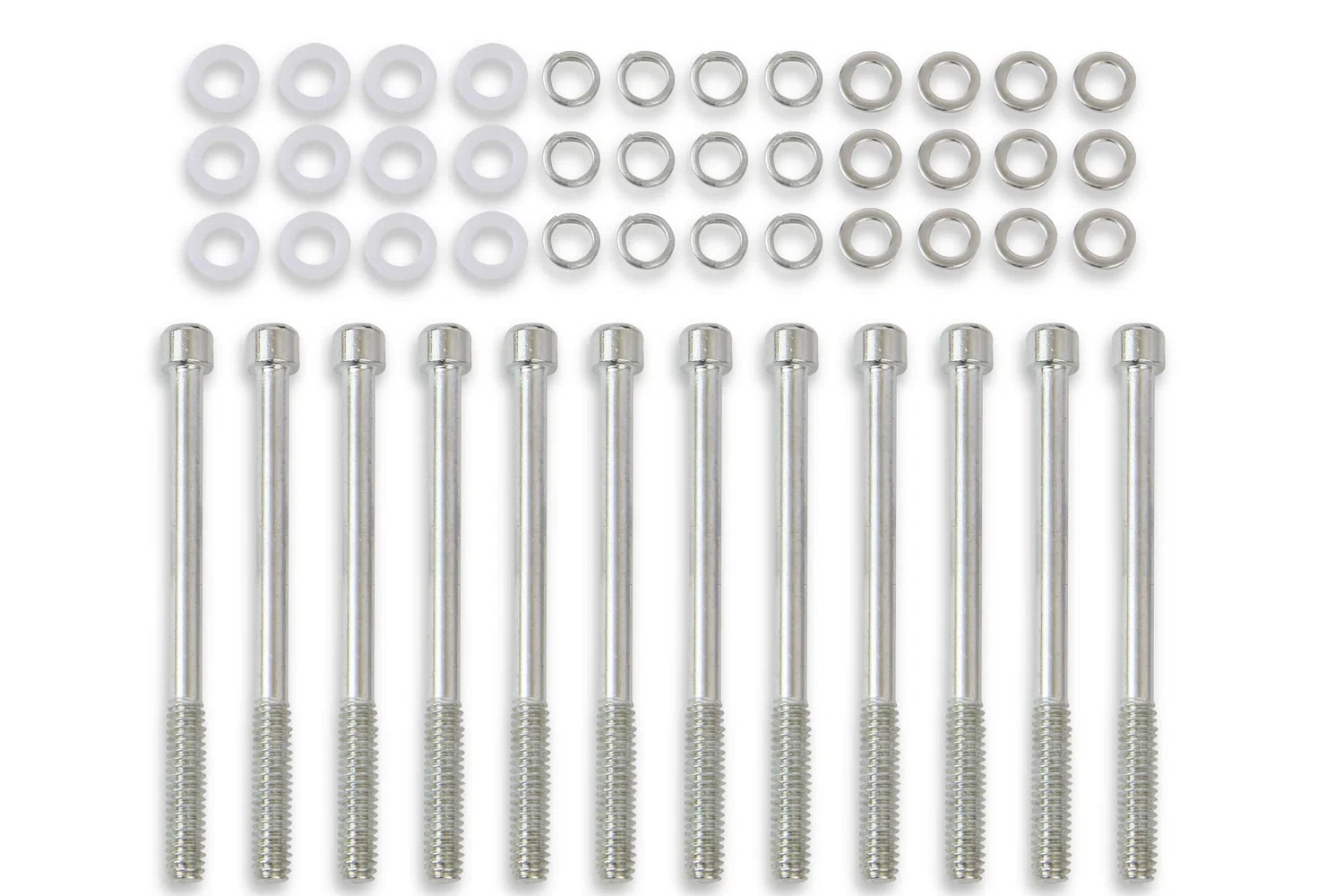 Mr. Gasket Fabricated Aluminum Valve Covers - Silver - 6843G