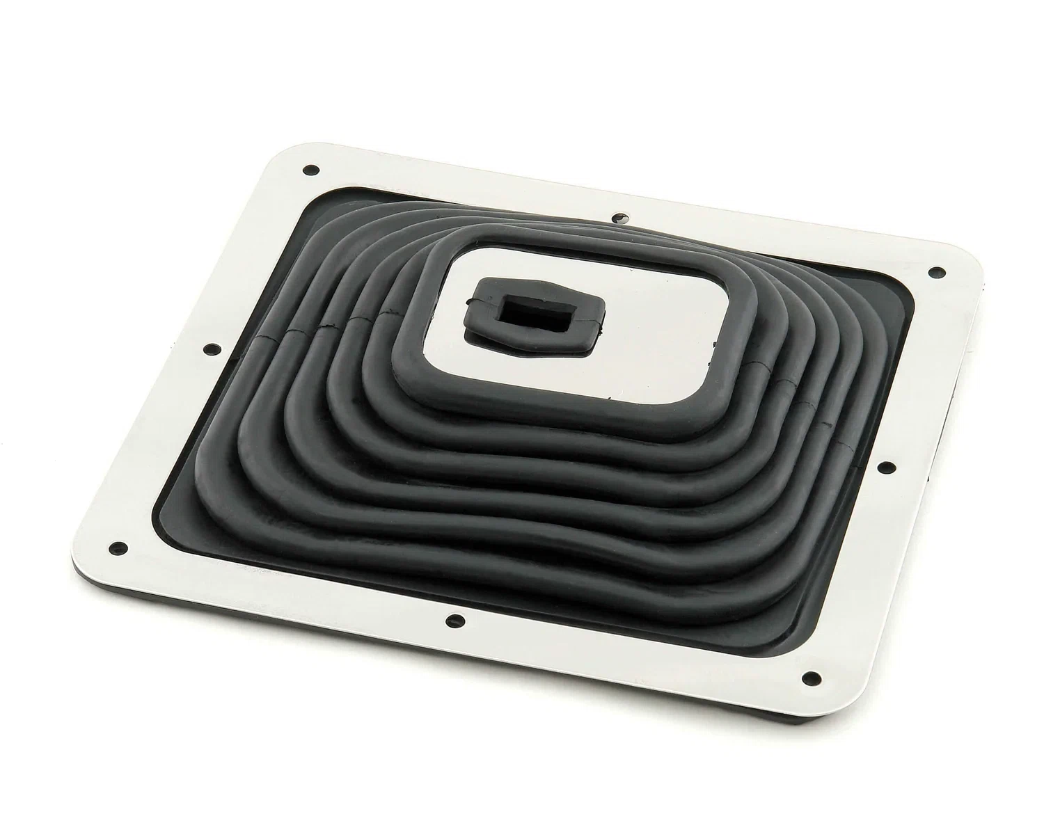 Mr. Gasket Shifter Boot - Large - 7-3_4 In X 4-1_2 In - Black - Rubber - 9649