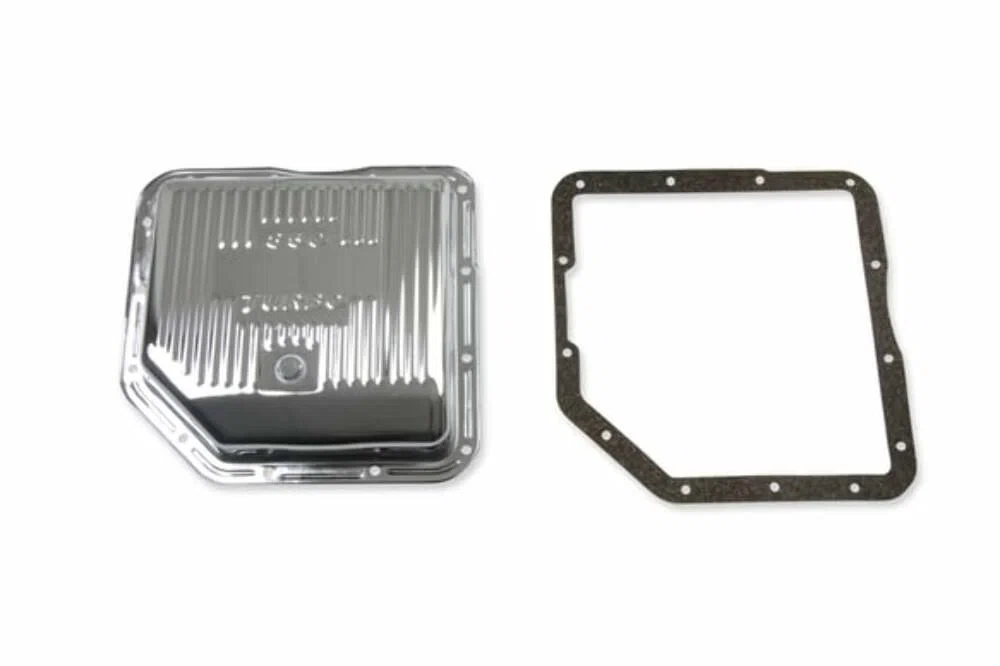 Mr. Gasket Transmission Oil Pan - Chrome - 9761