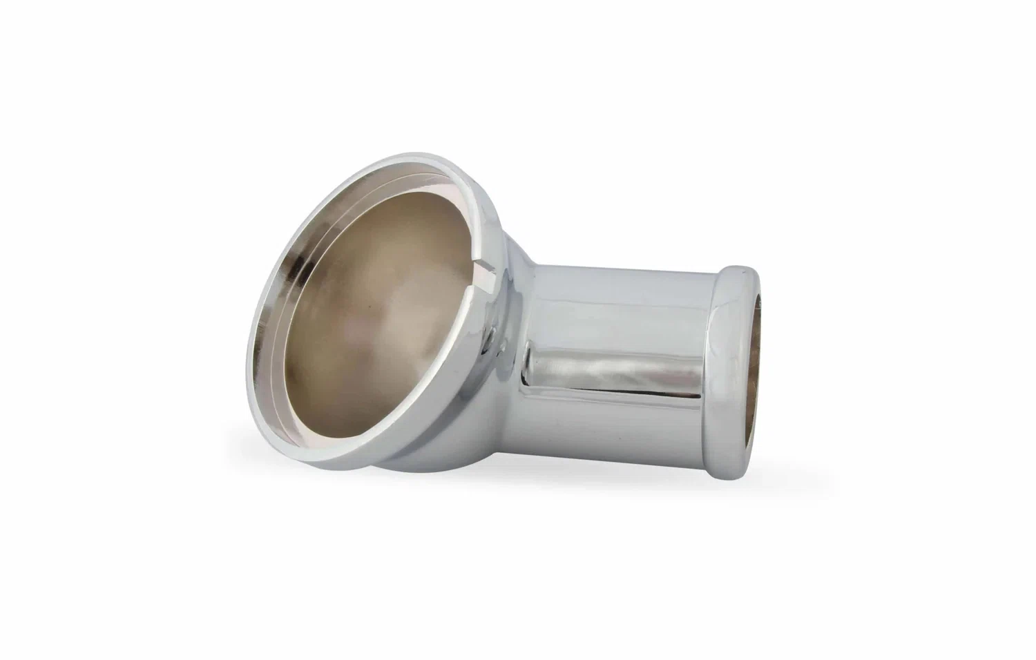 Mr. Gasket Water Neck - Swivel - 30 Degree Angle - Chrome - 2670