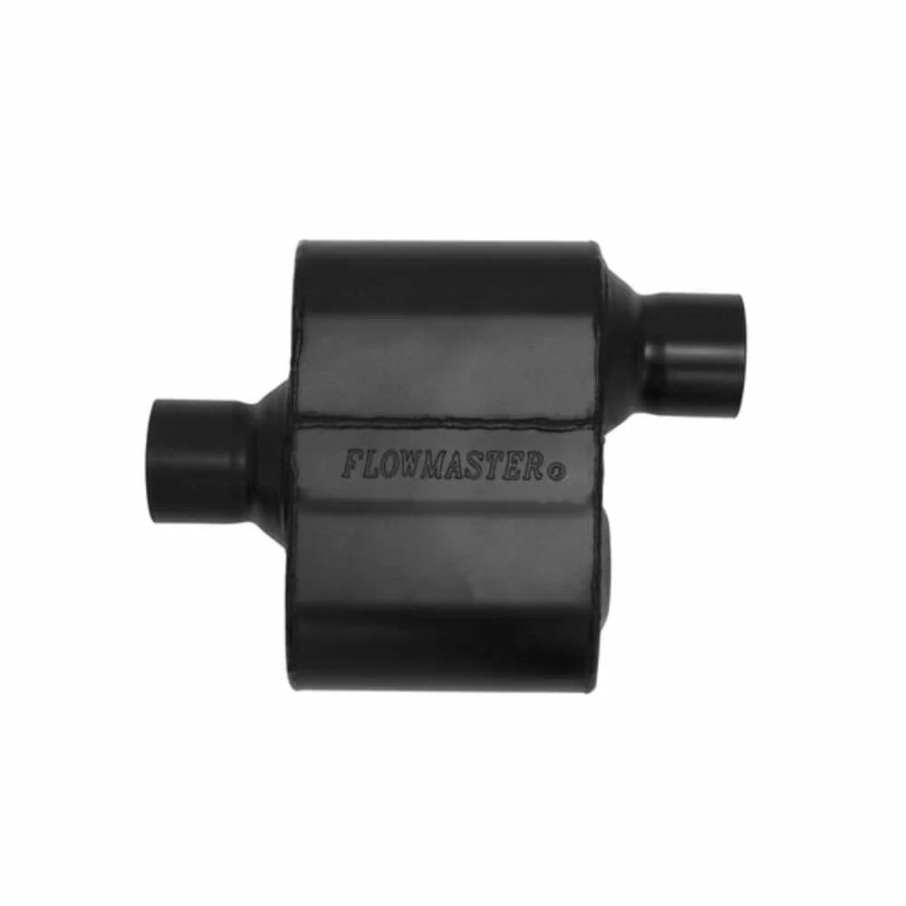 Muffler Super 10_ Series 2.5__ In_Out SS Aggressive Flowmaster