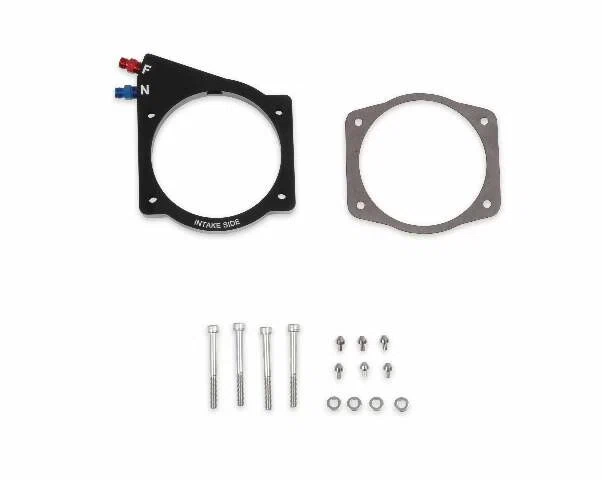 NOS 13437NOS Nitrous Wet Plate Kit Conversion 102mm FAST or 105mm MSD Intake