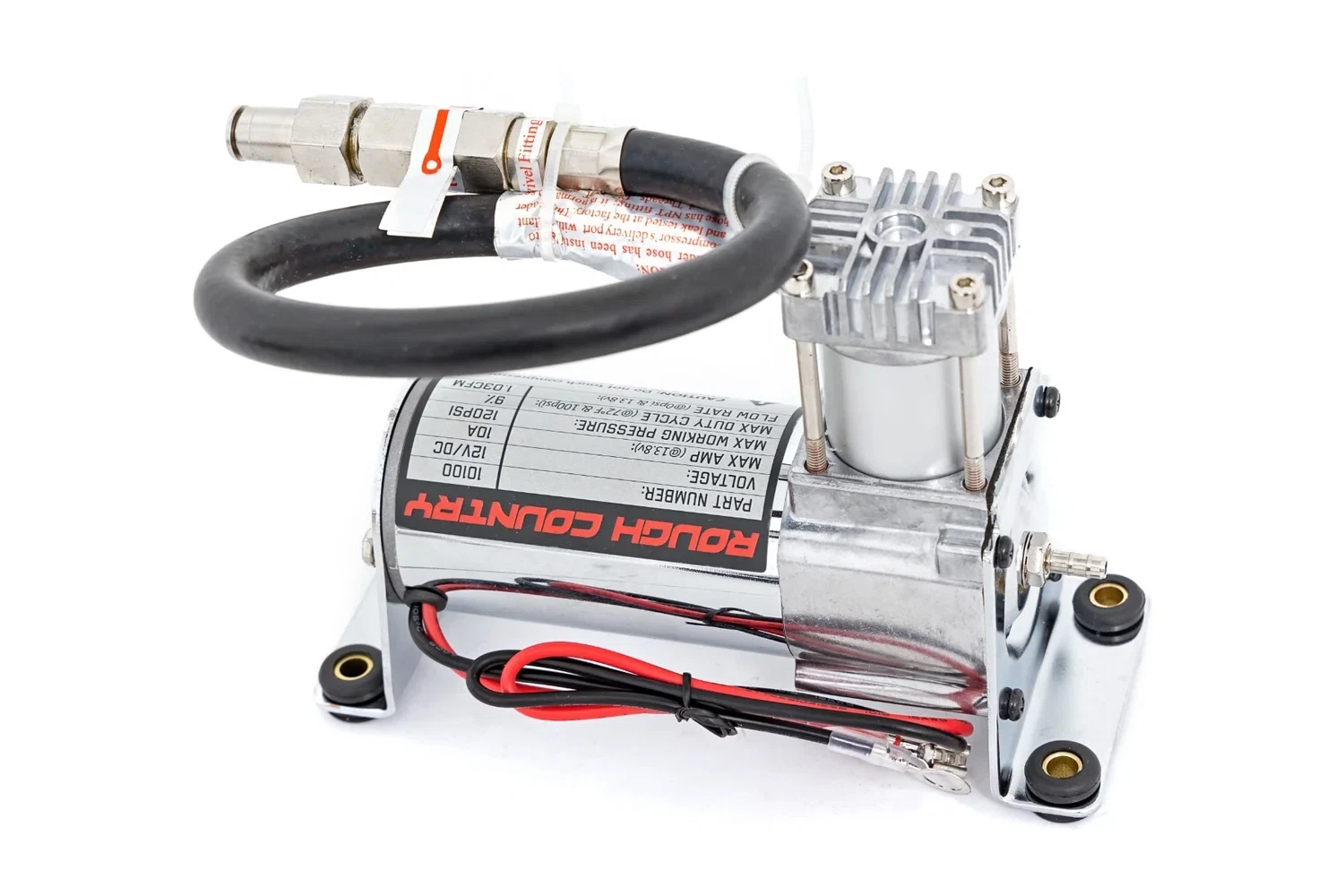 Onboard Air Bag Compressor Kit w_Gauge 10100