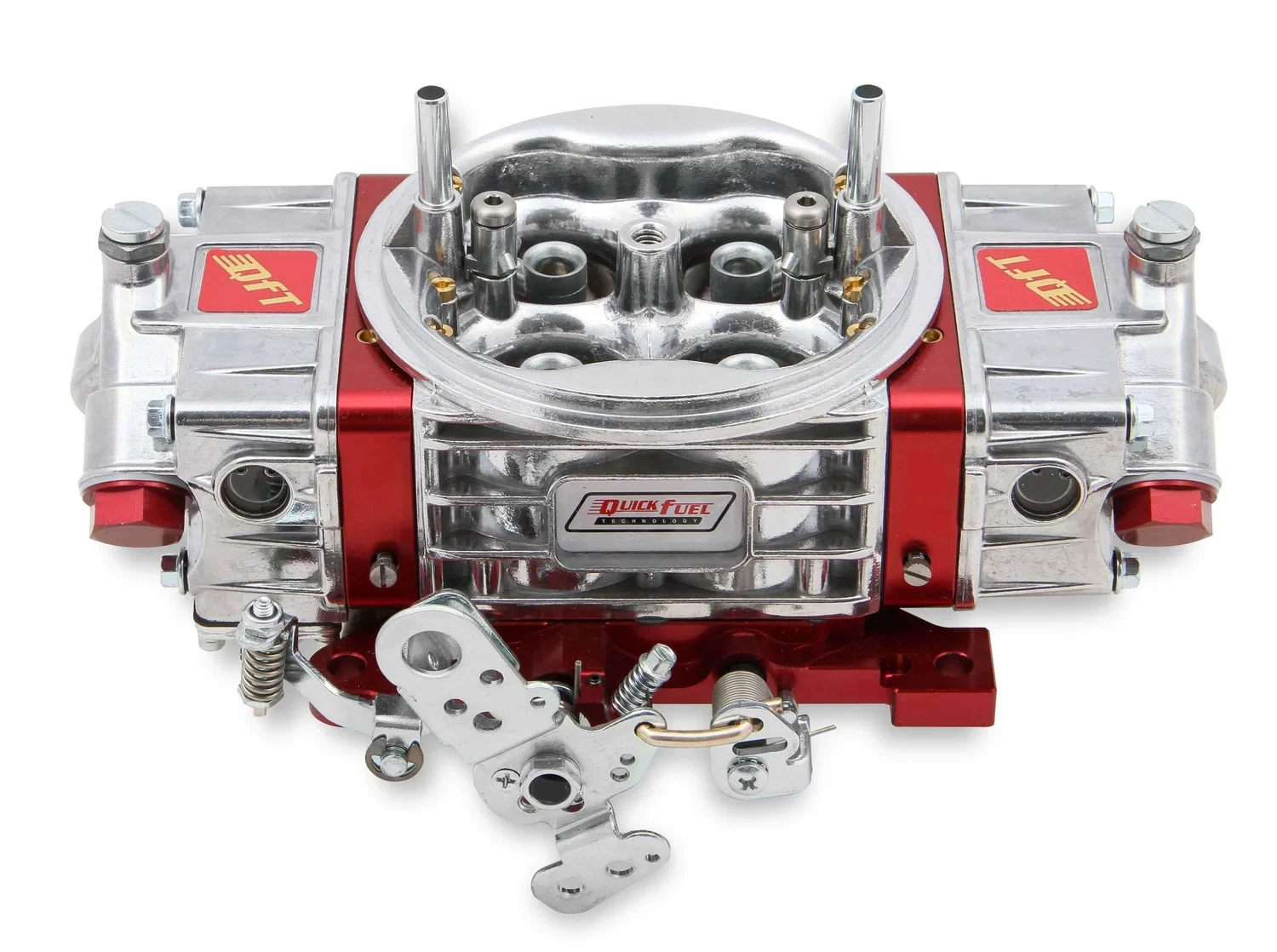 Quick Fuel Q-750-B2 750 CFM Blower Supercharger Carbs W Line Kit Chrom