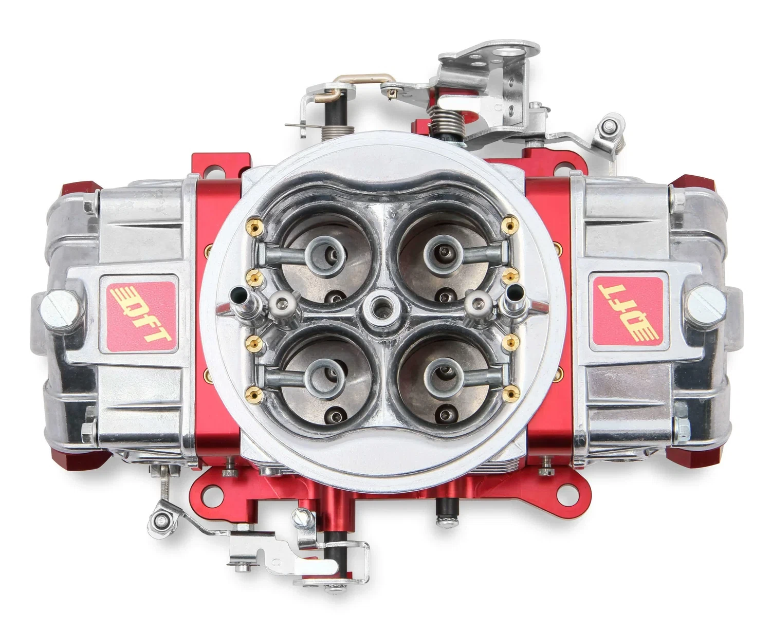Quick Fuel Q-750-B2 750 CFM Blower Supercharger Carbs W Line Kit Chrom