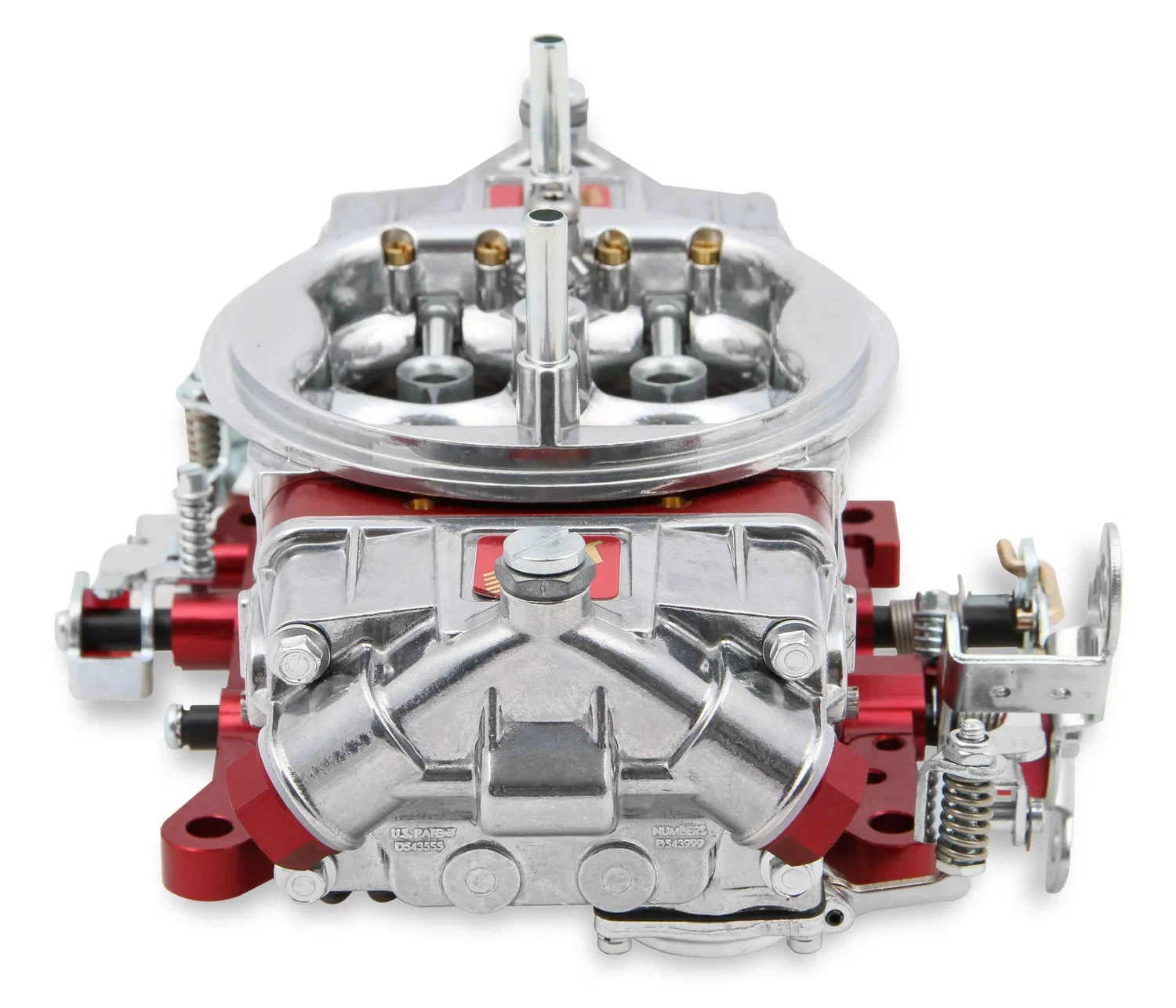 Quick Fuel Q-750-B2 750 CFM Blower Supercharger Carbs W Line Kit Chrom