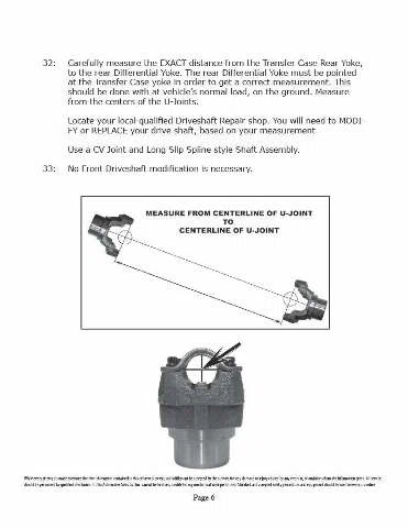 RT Off-Road - Slip Yoke Eliminator Kit - RT24005