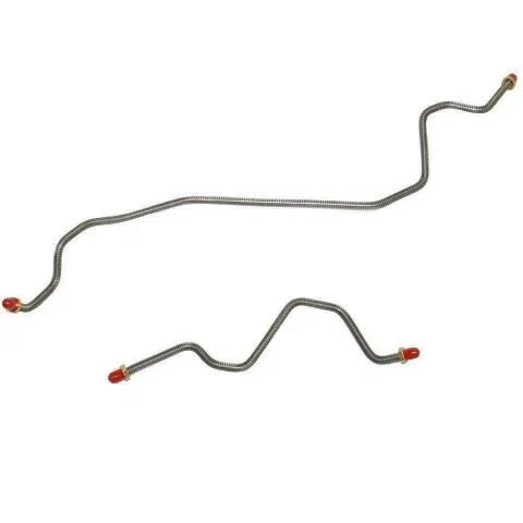 Rear Axle Brake Lines for 1998-2004 Chevrolet S10 Rear Disc Non ZR2 TRA9802SS