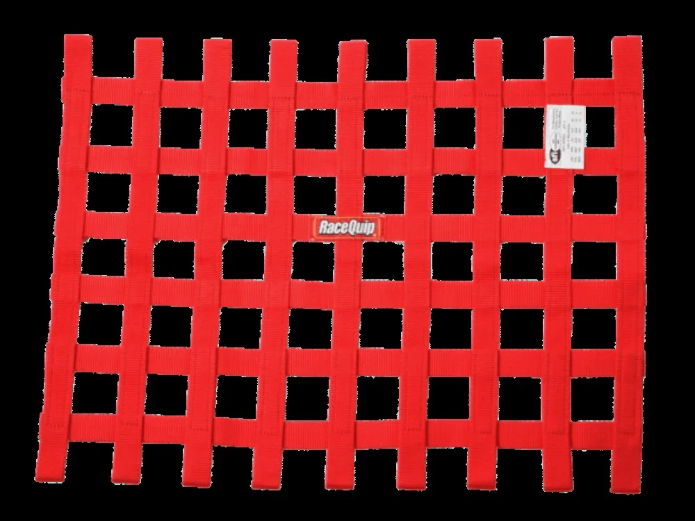 Sfi Ribbon Window Net Red - 725015RQP