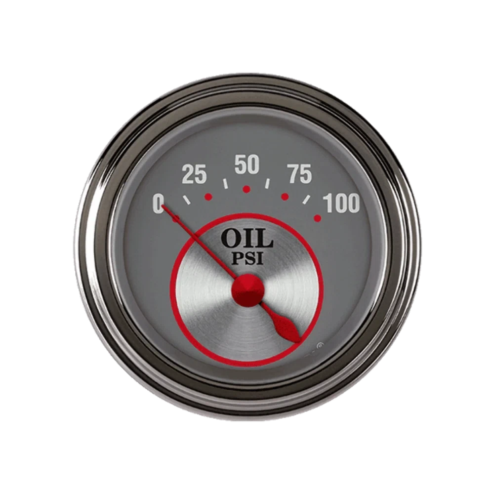 Silver Series 2 1_8_ Oil Pressure SS81SLF