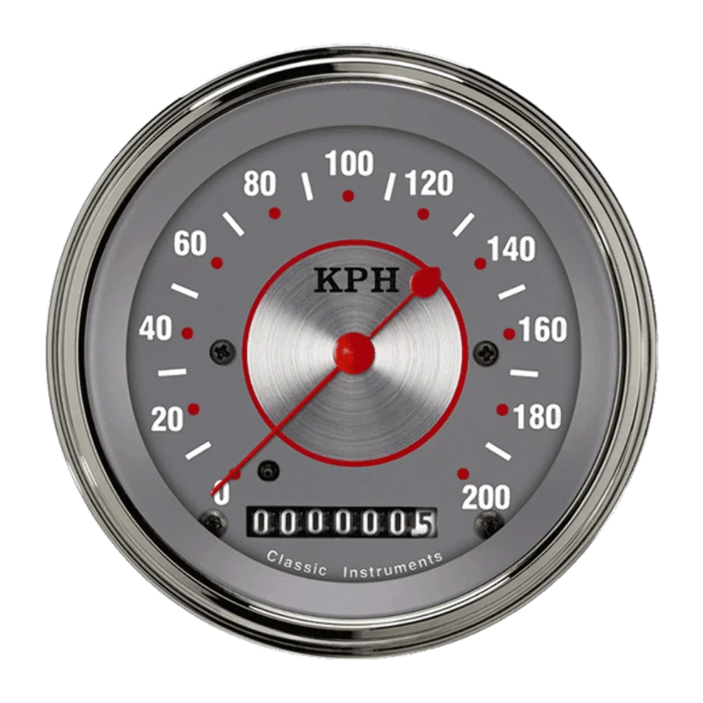 Silver Series 3 3_8_ Speedometer SS59SLF