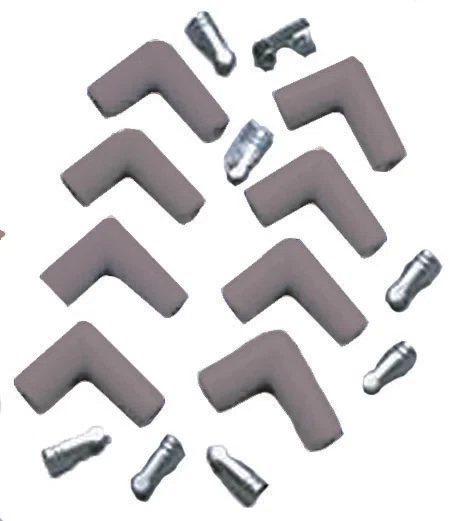 Spark Plug Wire Connector 7 - 10.4mm 90_ 8 Gray 46081