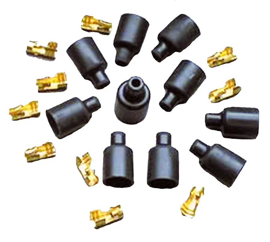 Spark Plug Wire Connector 8 - 10.4mm 180_ 10 Black 46059