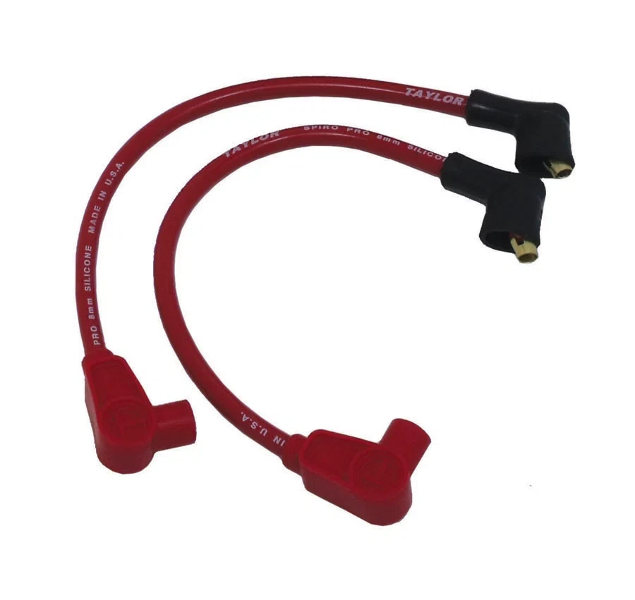 Spark Plug Wire Set 1982-2000 Harley-Davidson 8mm Silicone Spiro Pro 90_ 10235
