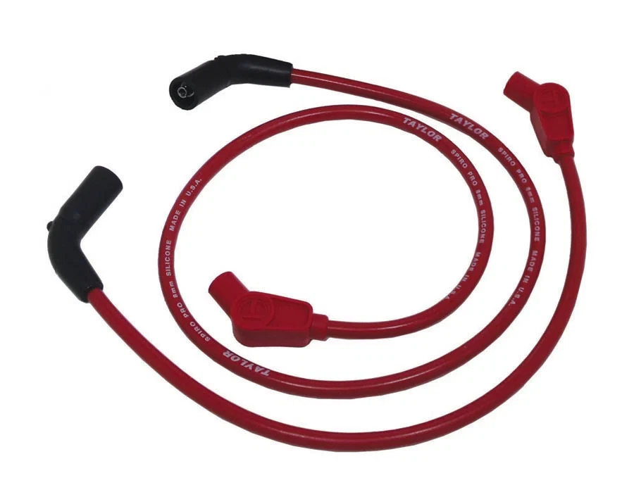 Spark Plug Wire Set 2009-2011 Harley-Davidson 8mm Silicone Spiro Pro 135_ 10236
