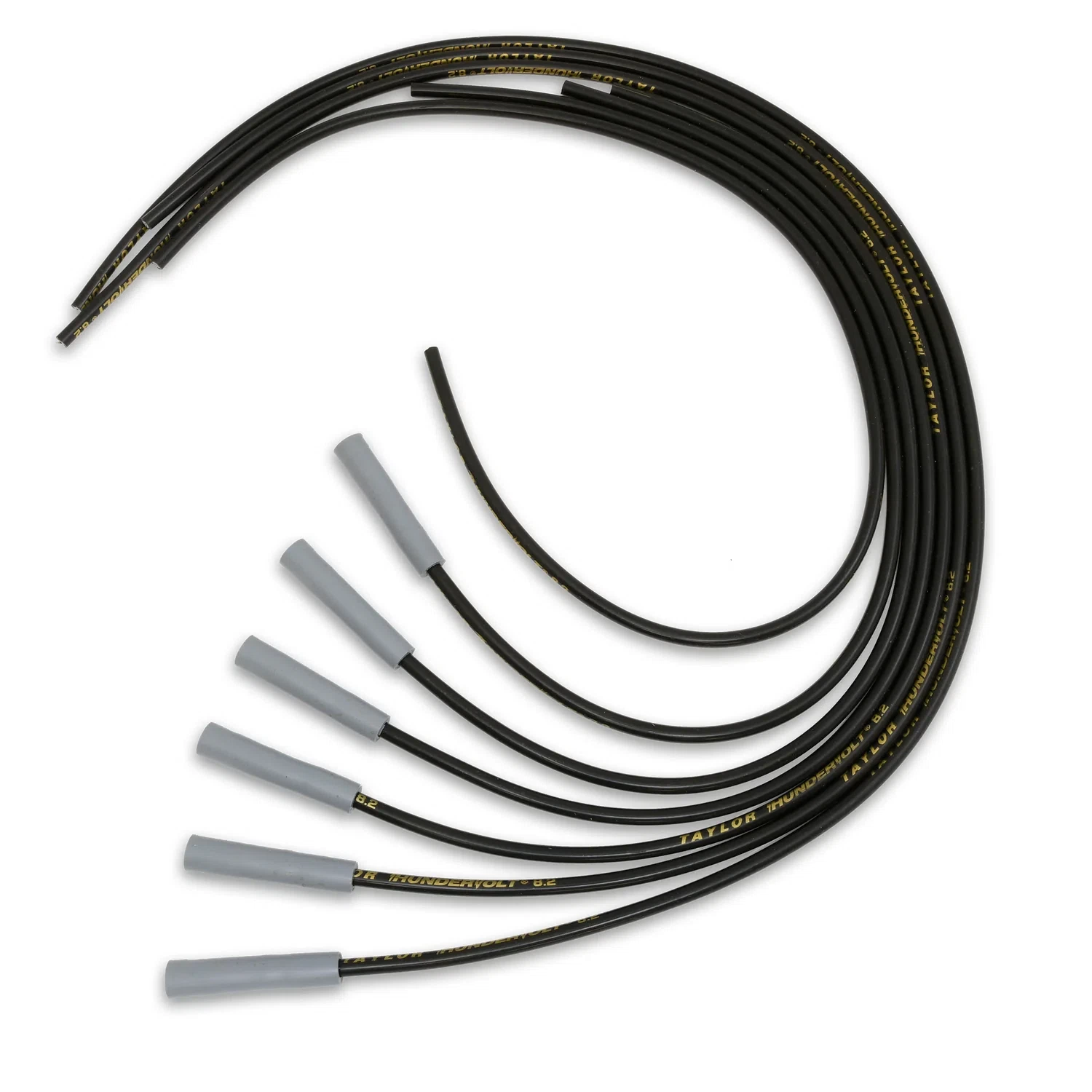 Spark Plug Wire Set Universal 8.2mm Silicone Thundervolt 180_ 40 ohm_ft 83045