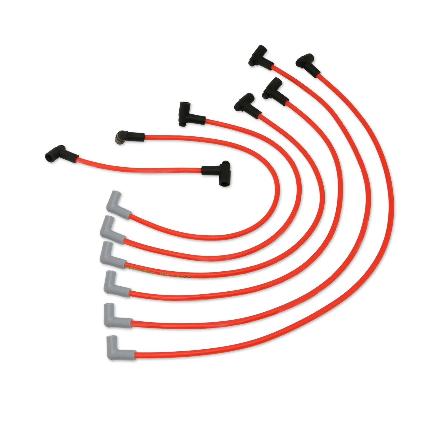 Spark Plug Wire Set Universal 8.2mm Silicone Thundervolt 40 ohm_ft Red 82203