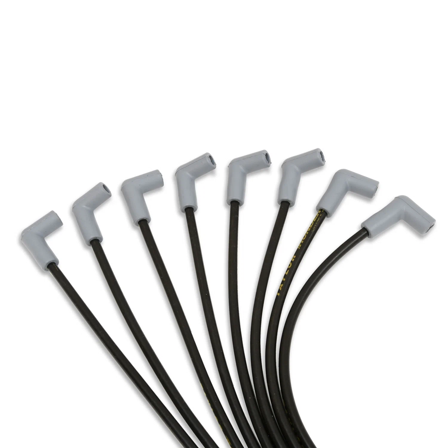Spark Plug Wire Set Universal 8.2mm Silicone Thundervolt HEMI 180 Black 85089