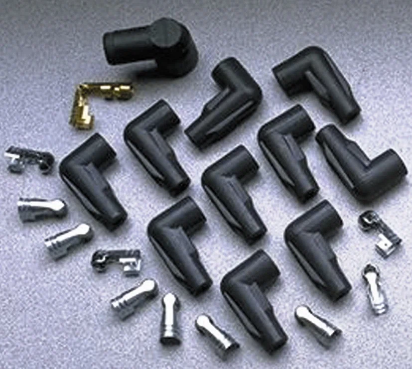 Spark Plug Wire Connector 7 - 10.4mm 90_ 11 Black 46051