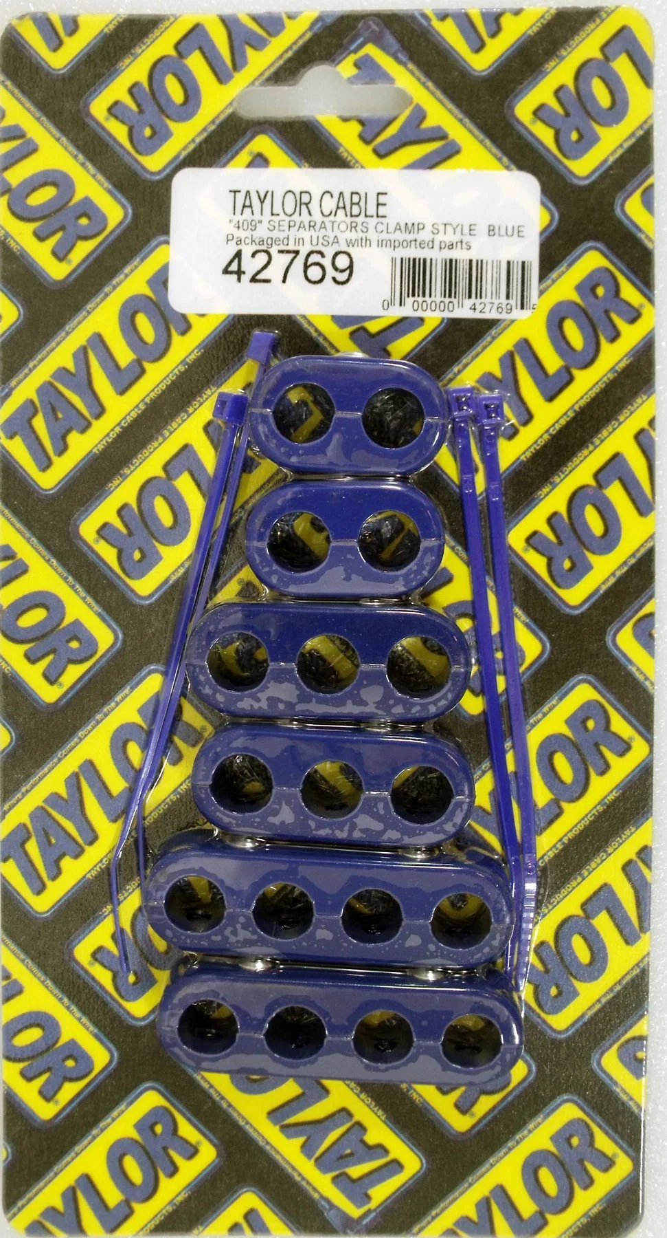 Spark Plug Wire Holder 10.4mm 6 Blue 42769