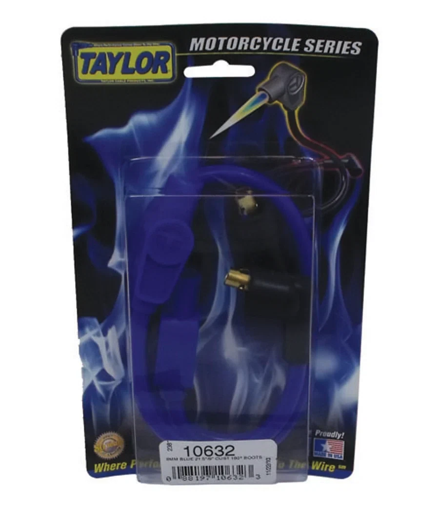Spark Plug Wire Set 1980-2003 Harley-Davidson 8mm Silicone Spiro Pro 180_ 10632