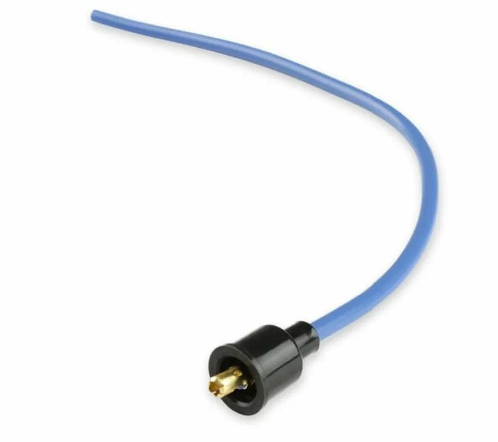 Spark Plug Wire Set - Super Stock Copper Core 8mm - 90 Deg. Boots - Blue - 4039B